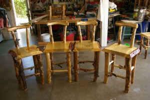 High-Back Bar Stools 